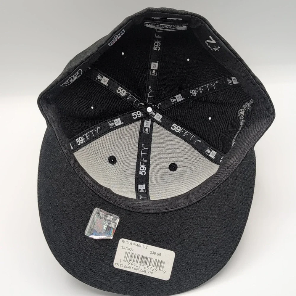 Las Vegas Raiders New Era 59fifty Fitted Hat 7 1/8 Welcome To Las Vegas Patch